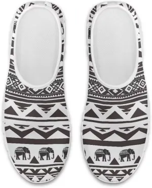 Women's Fashion Sneakers Slip On Walking Loafers Travel Shoes（White Sole）
