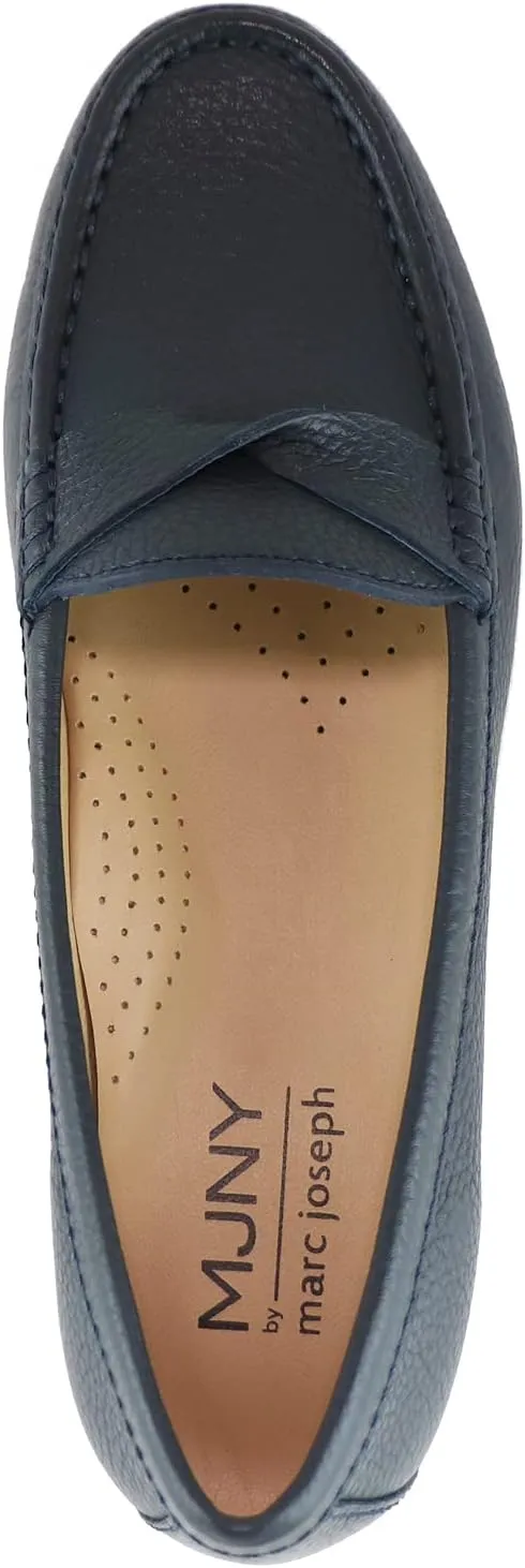 Women's Genuine Leather Casual Comfort Slip on Loafers