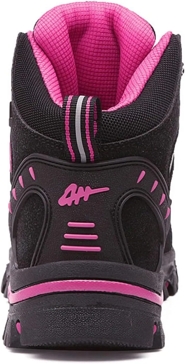 Women's Lightweight Hiking Shoes Mid Height Quick Laces Outdoors Travel Sneakers Waterproof Terrain Hiking Boot for Women