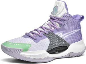 Womens Mens Basketball Shoes Fashion Athletic Sneakers Breathable Leightweight Non Slip High Top Outdoor Sport Shoe