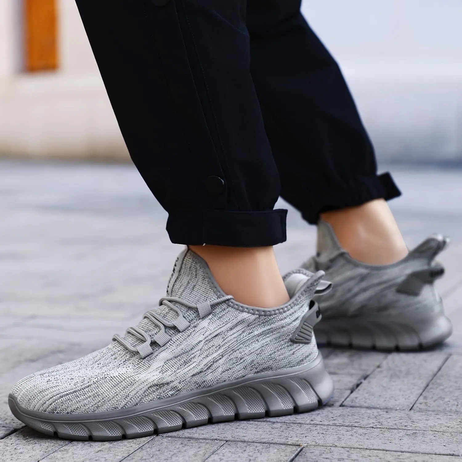 Women's Running Shoes Walking Tennis Gym Workout Slip on Athletic Fashion Sneakers Lightweight Breathable Sport Jogging Hiking Casual Shoe