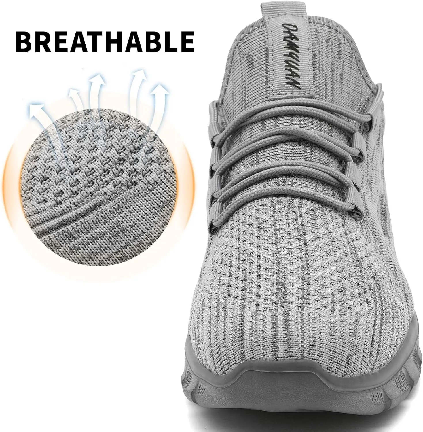 Women's Running Shoes Walking Tennis Gym Workout Slip on Athletic Fashion Sneakers Lightweight Breathable Sport Jogging Hiking Casual Shoe