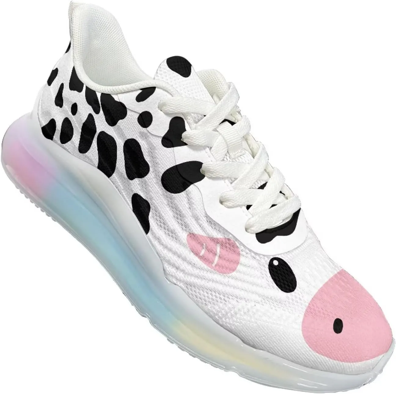 Women's Shoes Breathable Cozy Lightweight Footwear Running Sneaker Anti-Skid Air Cushion Walking Shoes Women US 6-11
