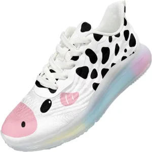 Women's Shoes Breathable Cozy Lightweight Footwear Running Sneaker Anti-Skid Air Cushion Walking Shoes Women US 6-11