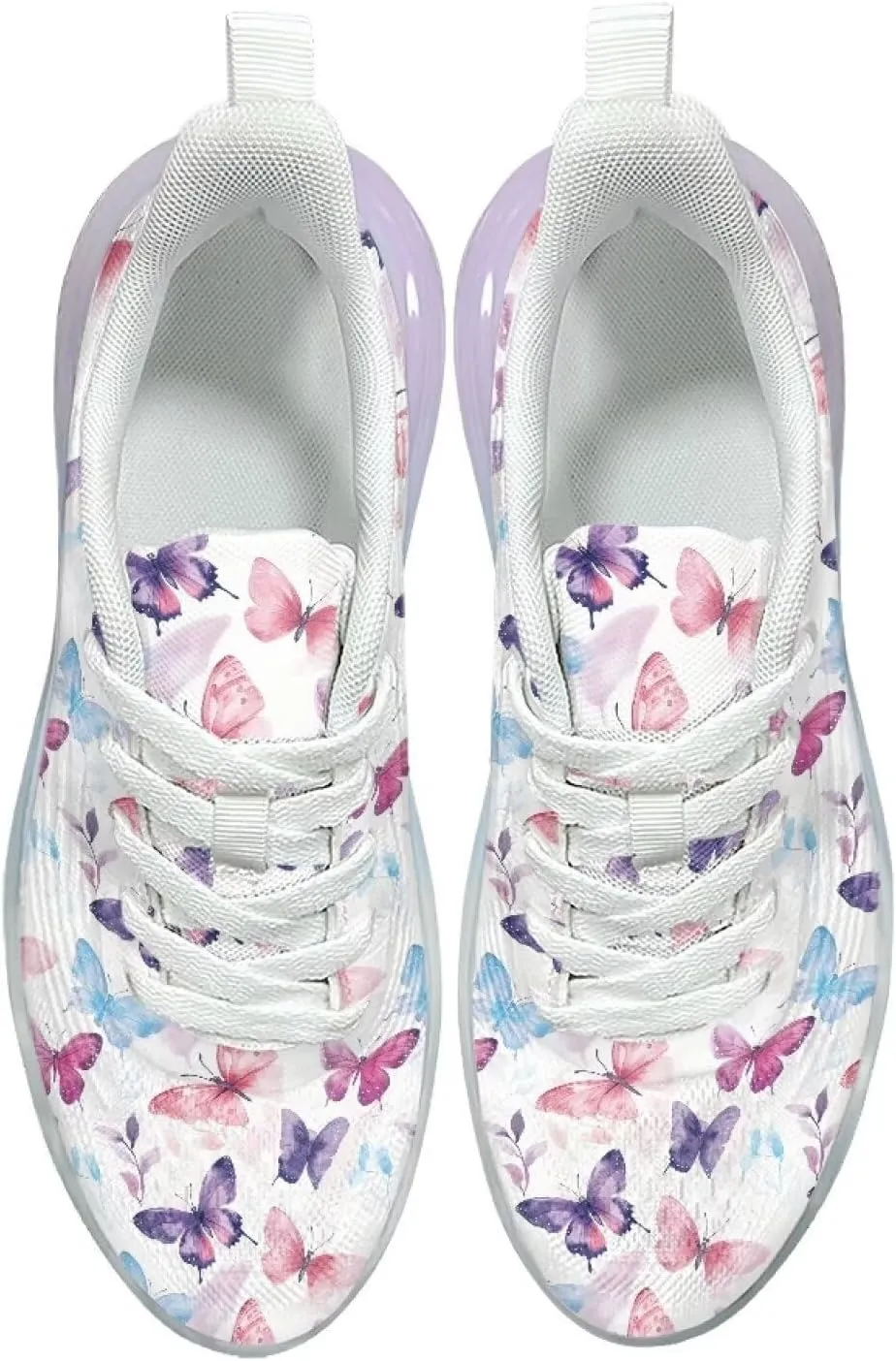 Women's Shoes Breathable Cozy Lightweight Footwear Running Sneaker Anti-Skid Air Cushion Walking Shoes Women US 6-11
