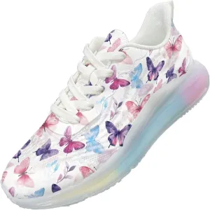Women's Shoes Breathable Cozy Lightweight Footwear Running Sneaker Anti-Skid Air Cushion Walking Shoes Women US 6-11