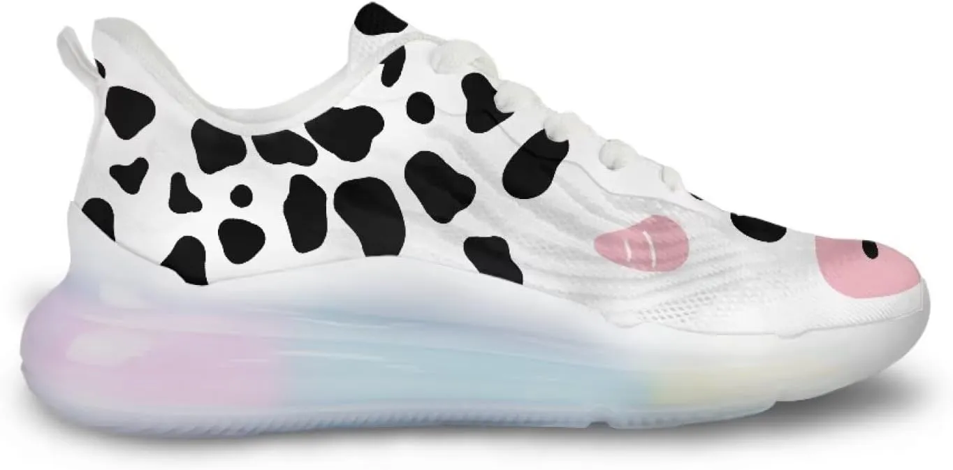 Women's Shoes Breathable Cozy Lightweight Footwear Running Sneaker Anti-Skid Air Cushion Walking Shoes Women US 6-11