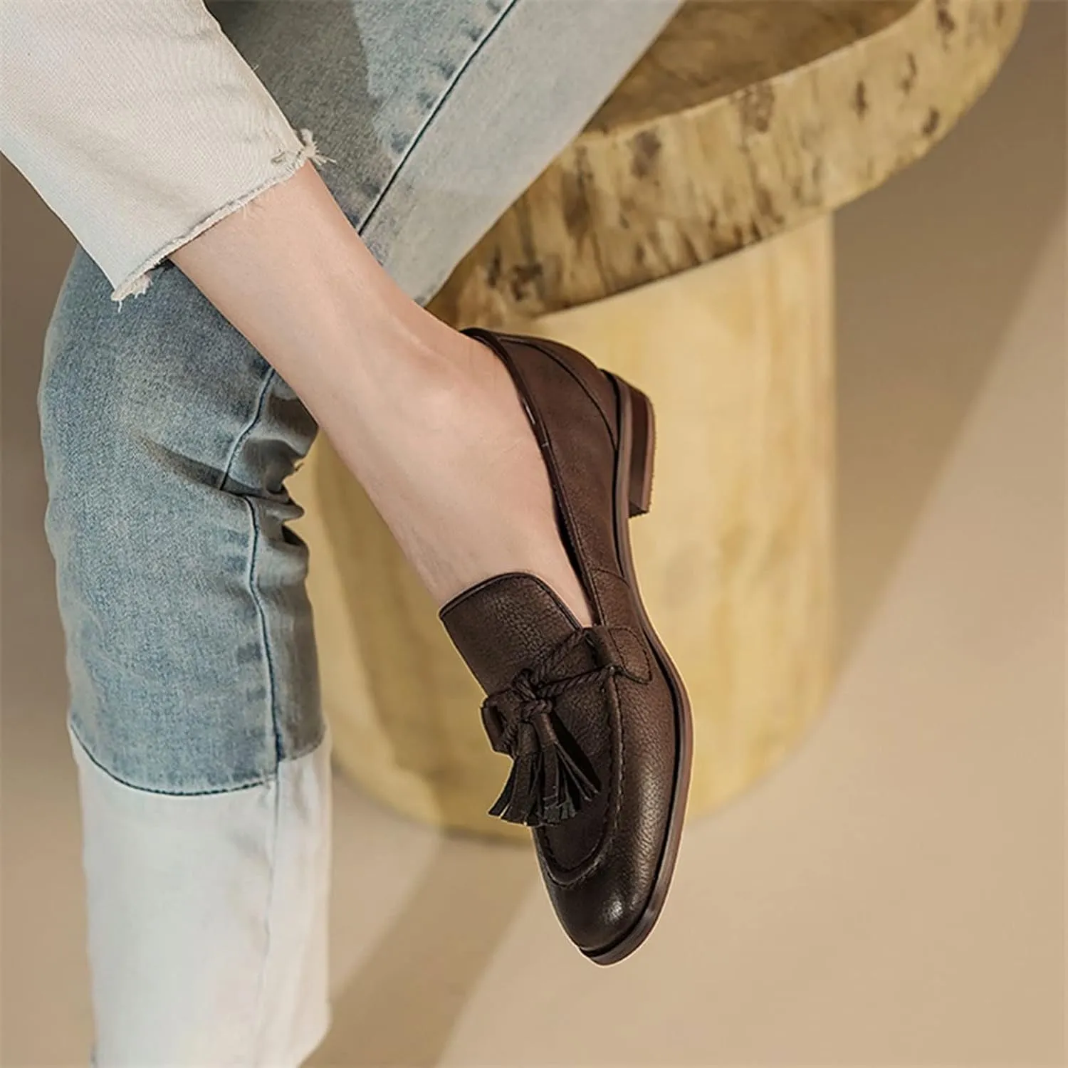 Womens Shoes Women's Casual Shoes Flat Shoes Tassel Women's Shoes