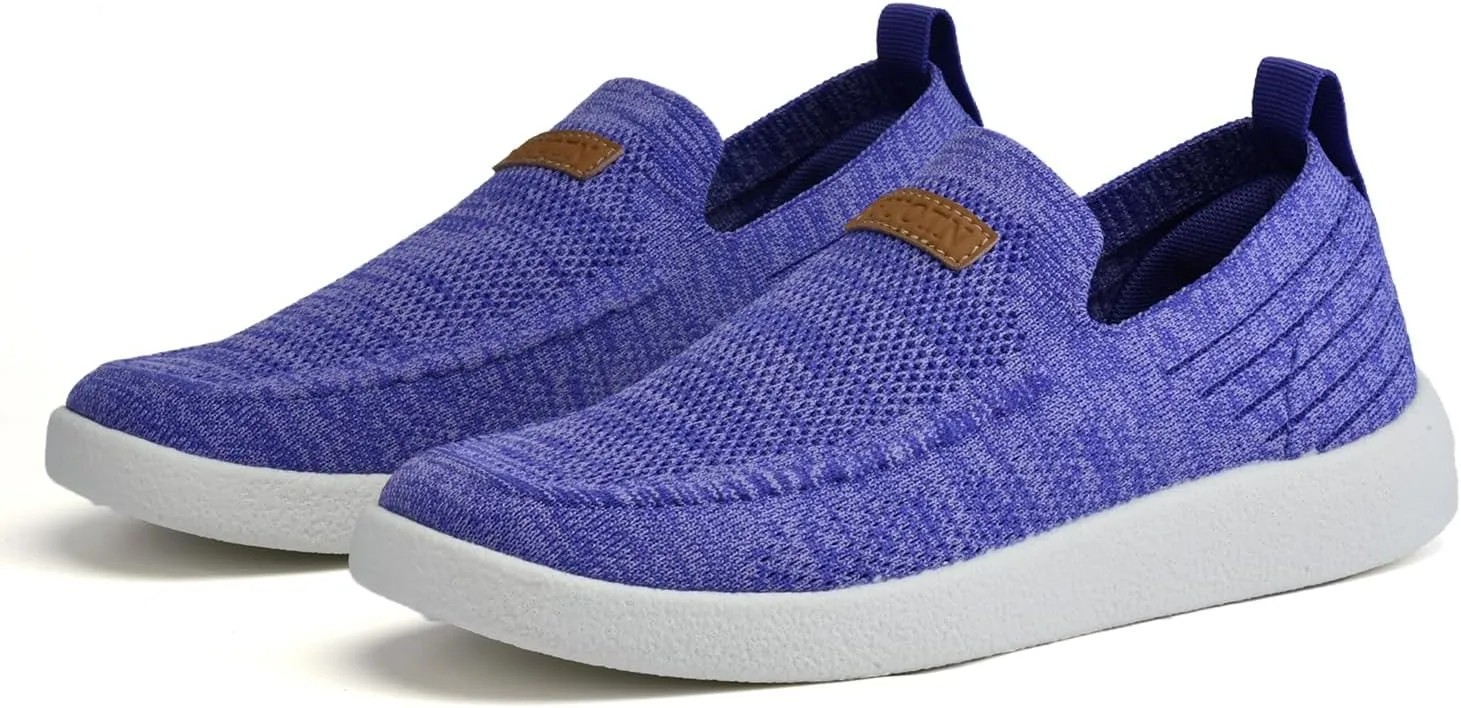 Women's Slip Ons Lightweight Comfortable Loafers for Women Casual Deck Shoes Breathable Outdoor Walking Shoes