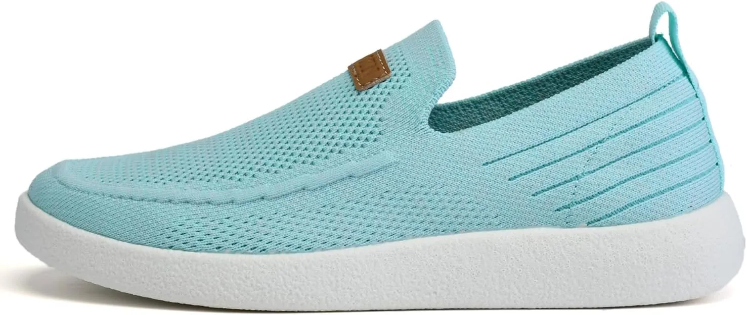 Women's Slip Ons Lightweight Comfortable Loafers for Women Casual Deck Shoes Breathable Outdoor Walking Shoes