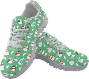 Women's Tennis Workout Sneakers Outdoor Walking Non-Slip Casual Cozy Shoes Lightweight Work Lace-Up Sneaker for Womens US 5-12