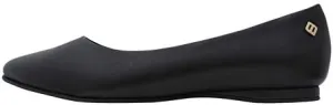 Womens Vegan City Flat in Black