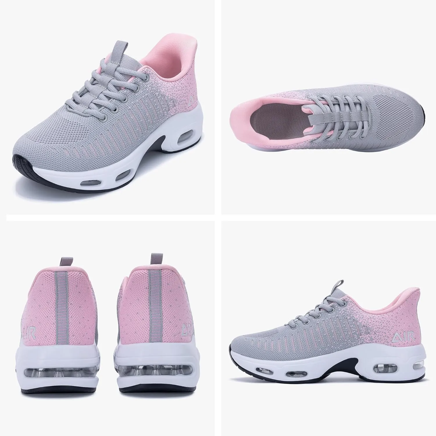 Women's Walking Shoes Slip On Sneakers, Easy Put On Air Tennis Shoes for Ladies