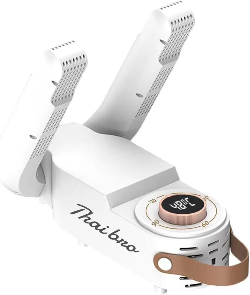 Work Boot Dryer, Boot Warmer,Boot Dryer for Work Boots,Telescopic Shoe Dryer with Smart Timer, Shoe Dryer and Deodorizer, Auto Off Timer, Folding Design and Smart Panel
