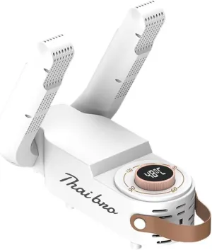 Work Boot Dryer, Boot Warmer,Boot Dryer for Work Boots,Telescopic Shoe Dryer with Smart Timer, Shoe Dryer and Deodorizer, Auto Off Timer, Folding Design and Smart Panel