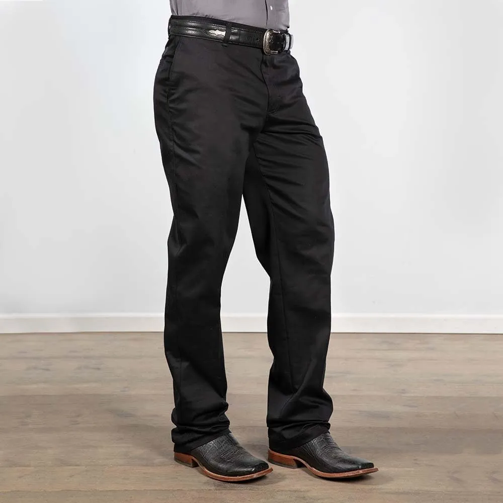 Wrangler Men's Flat Front Relaxed Fit Casual Pant
