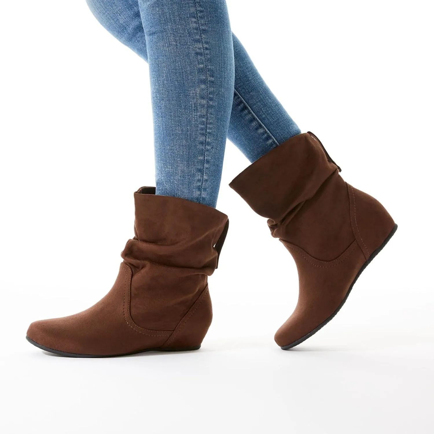 XAPPEAL Carney - Women's Slip On Casual Slouch Short Ankle Boot