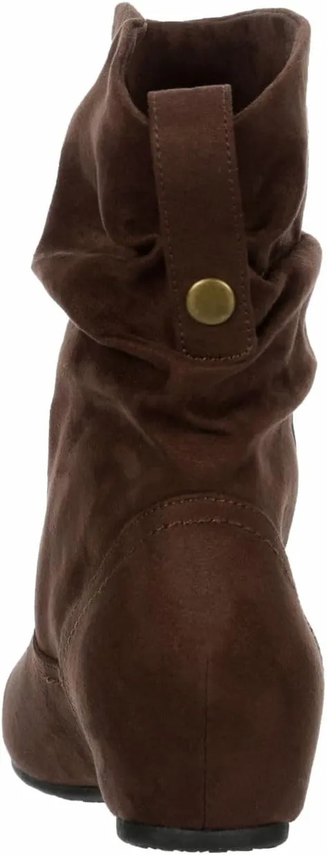 XAPPEAL Carney - Women's Slip On Casual Slouch Short Ankle Boot