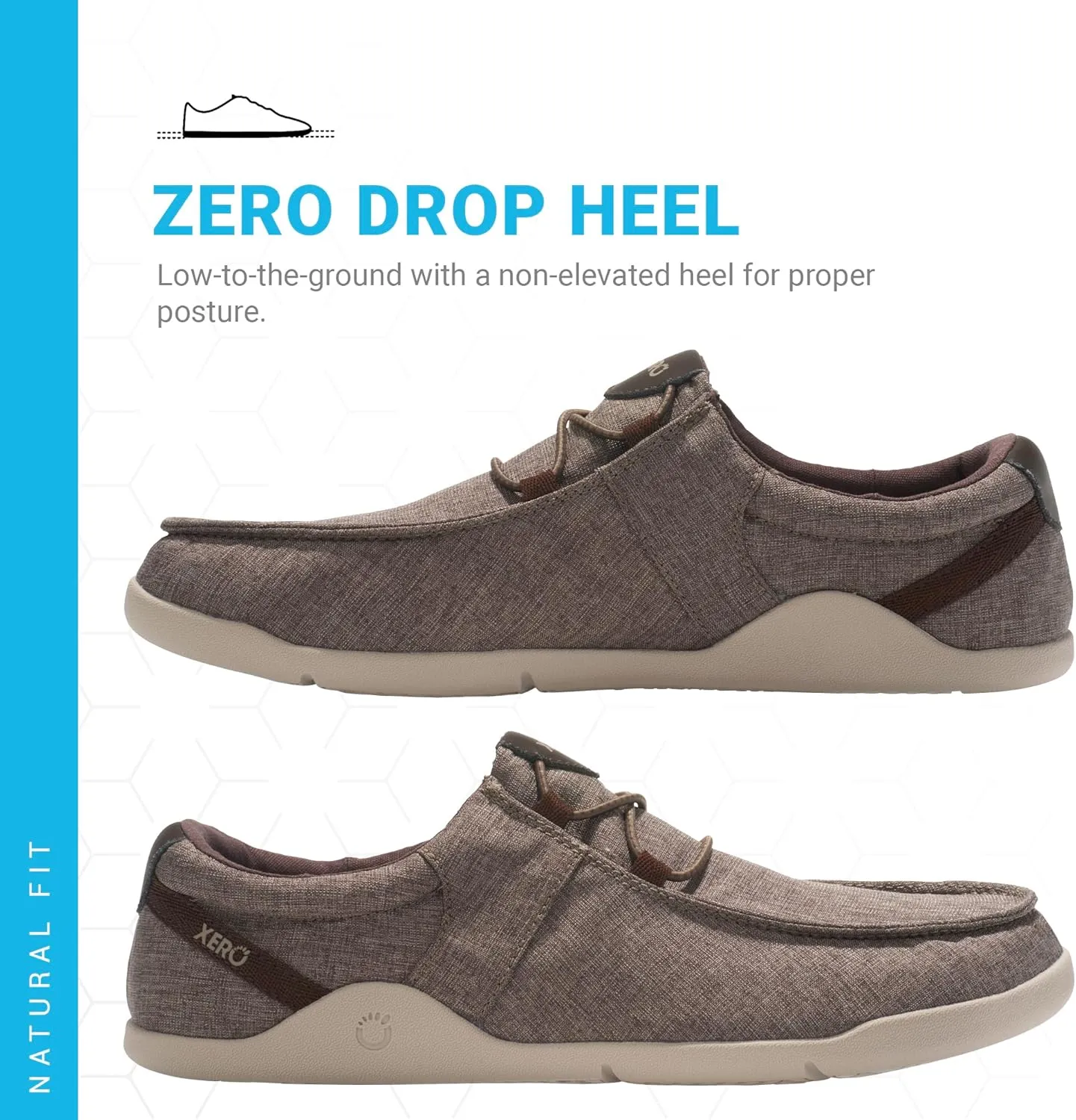 Xero Shoes Men's Kona Barefoot Casual Slip On
