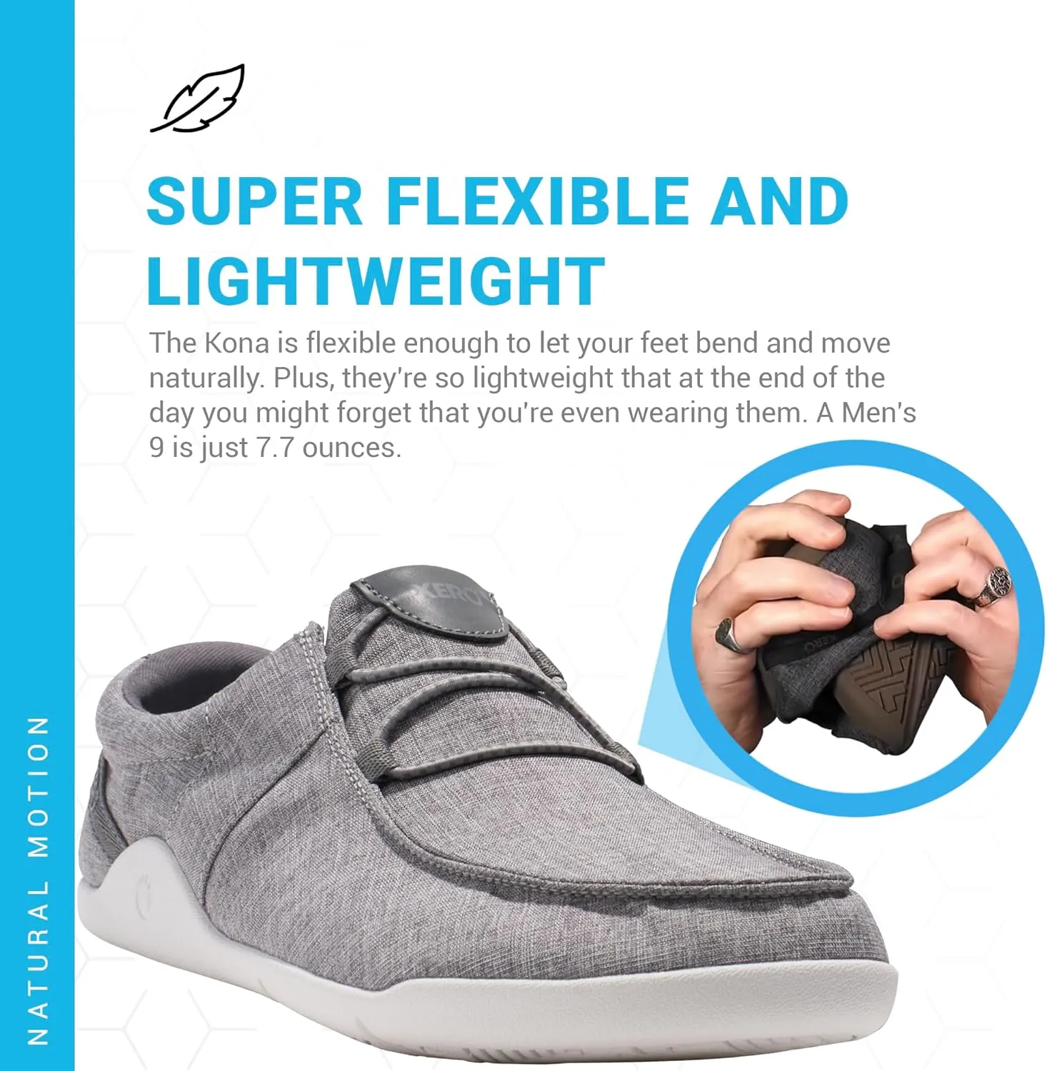 Xero Shoes Men's Kona Barefoot Casual Slip On