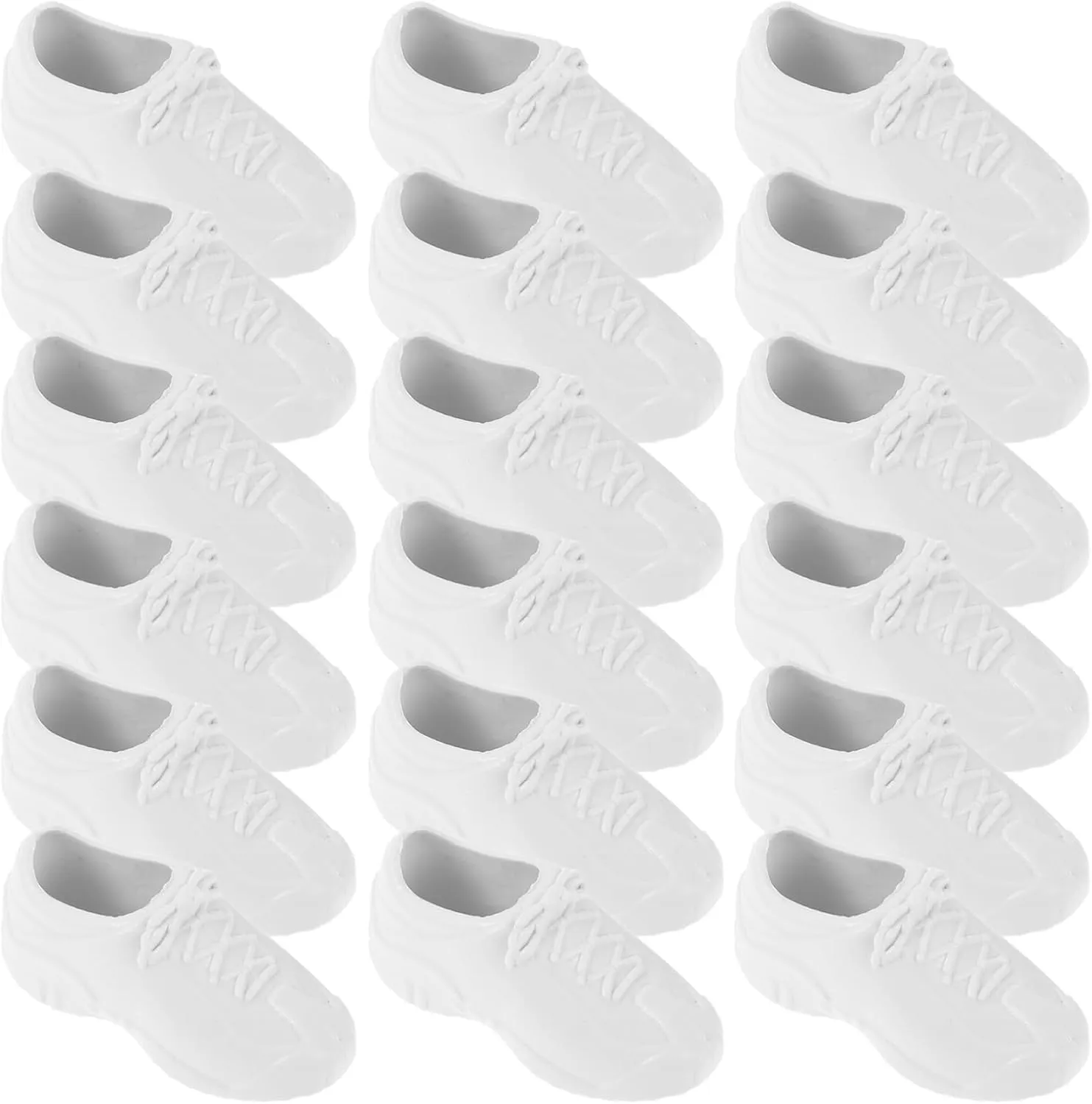 YARNOW 1 Set Micro Tiny Plastic Sneakers for Dolls Easy to Clean Boosts Creativity for Role Play and Imaginative Games