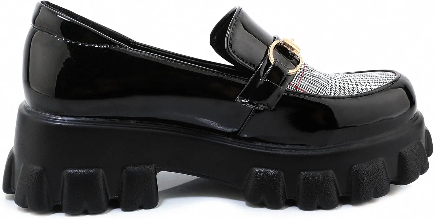 Yawors Womens DC628 T Bar Low Top Flat Patent-Leather Pumps