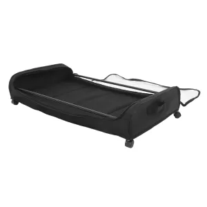 Zerodeko Rolling Under Bed Storage Box with Wheels Multi Use Container for Clothes Shoes and Sundries Easy Assembly Design for Space Maximization and Protection and Moisture