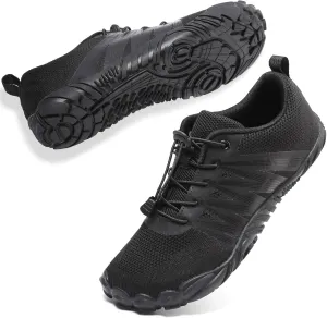 ziitop Barefoot Shoes Women Men Minimalist Shoe Wide Toe Box Zero Drop Black